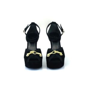 BLACK QUEENS SANDALS 5