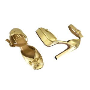 GOLD QUEENS SANDALS 4